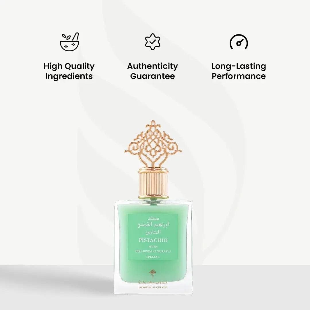 Ibrahim Al Qurashi_Pistachio Musk _Arabic_Fragrances_Middle_Eastern_Niche_Rare_Scents